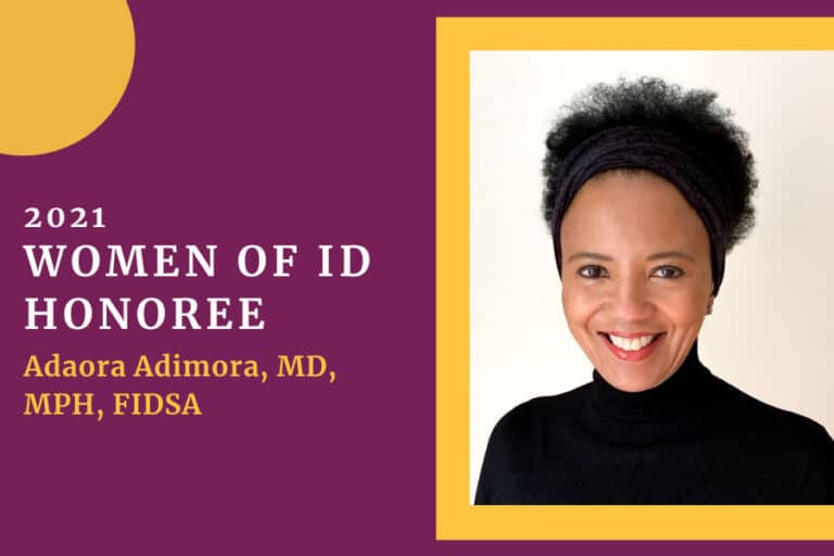 Adaora Adimora, MD, MPH, FIDSA: A Woman of ID